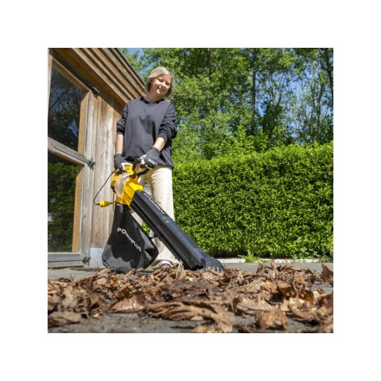 Vysavač na listí a foukač 3800 W – POWERPLUS Vysavač na listí a foukač 3800 W – POWERPLUS