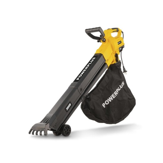 Vysavač na listí a foukač 3800 W – POWERPLUS Vysavač na listí a foukač 3800 W – POWERPLUS