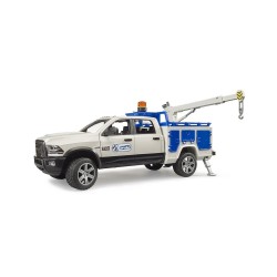 Servisní vůz RAM 2500 s otočným ramenem a majákem - BRUDER Servisní vůz RAM 2500 s otočným ramenem a majákem - BRUDER
