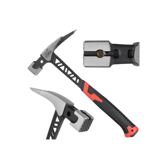 Tesařské kladivo 600 g Anti-Shock Monoblock - TVARDY Tesařské kladivo 600 g Anti-Shock Monoblock - TVARDY