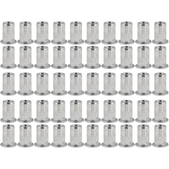 Nýtovací matice M6 (1,0–3,0) hliníkové, 50 ks - GEKO Nýtovací matice M6 (1,0–3,0) hliníkové, 50 ks - GEKO