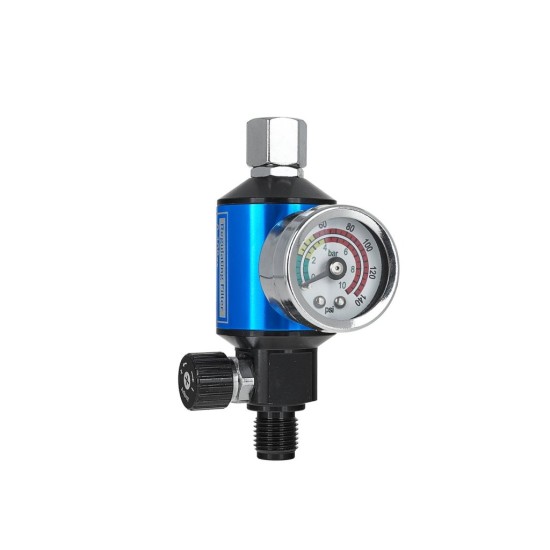 Regulátor tlaku pro stříkací pistoli, s manometrem a odlučovačem vody, 1/4" - GEKO Regulátor tlaku pro stříkací pistoli, s manometrem a odlučovačem vody, 1/4" - GEKO