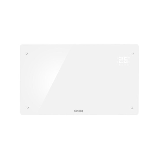 Konvektor skleněný SCF 4240WH s displejem, Wi-Fi a dálkovým ovládáním - SENCOR Konvektor skleněný SCF 4240WH s displejem, Wi-Fi a dálkovým ovládáním - SENCOR