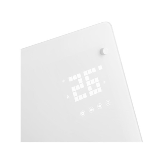 Konvektor skleněný SCF 4240WH s displejem, Wi-Fi a dálkovým ovládáním - SENCOR Konvektor skleněný SCF 4240WH s displejem, Wi-Fi a dálkovým ovládáním - SENCOR