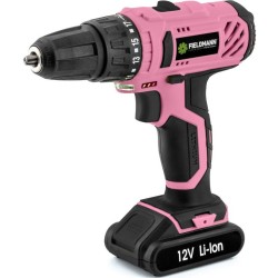 Aku vrtací šroubovák FDV 10202-A 12 V, růžový - FIELDMANN Aku vrtací šroubovák FDV 10202-A 12 V, růžový - FIELDMANN