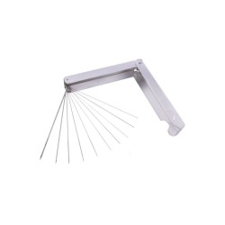 Jehly čisticí na trysky karburátorů, 0.4 - 1.6 mm, sada 11 ks