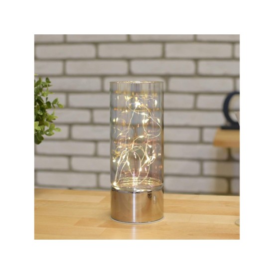 Skleněná dekorace ve tvaru vázy s řetězem 20 LED RXL 360 - RETLUX