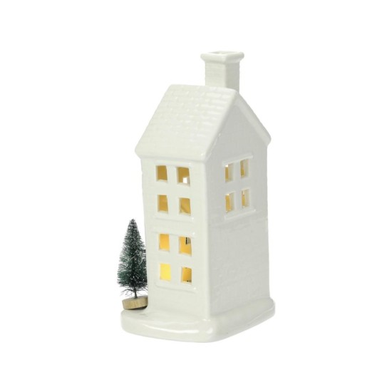 Porcelánový domek s LED 19 cm RXL 393 – RETLUX