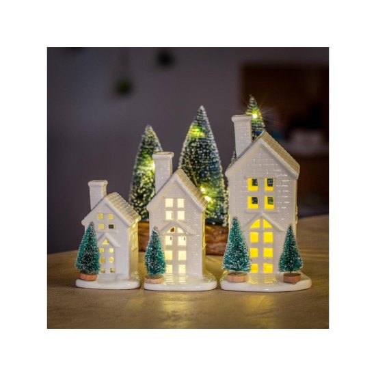 Porcelánový domek s LED 19 cm RXL 393 – RETLUX