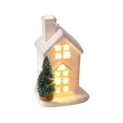 Porcelánový domek s LED 11,5 cm RXL 391 – RETLUX