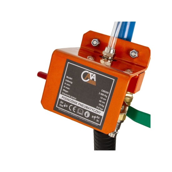Pneumatický zvedák měchový 3.5 t - CATA Pneumatický zvedák měchový 3.5 t - CATA