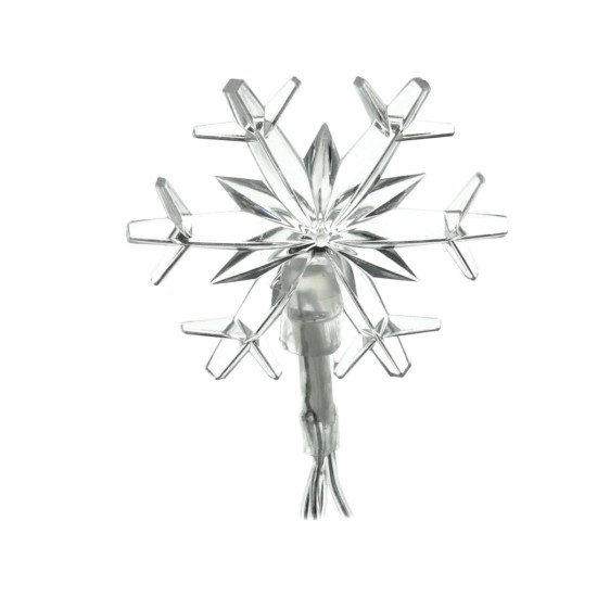 Vánoční dekorace girlanda s vločkami 1,35 m, 10 LED RXL 480 – RETLUX Vánoční dekorace girlanda s vločkami 1,35 m, 10 LED RXL 480 – RETLUX