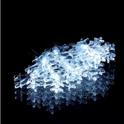 Vánoční dekorace girlanda s vločkami 1,35 m, 10 LED RXL 480 – RETLUX Vánoční dekorace girlanda s vločkami 1,35 m, 10 LED RXL 480 – RETLUX