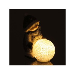 Vánoční dekorace sněhulák s koulí 12 cm, LED RXL 474 – RETLUX Vánoční dekorace sněhulák s koulí 12 cm, LED RXL 474 – RETLUX