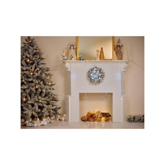 Vánoční dekorace sněhulák s koulí 12 cm, LED RXL 474 – RETLUX Vánoční dekorace sněhulák s koulí 12 cm, LED RXL 474 – RETLUX