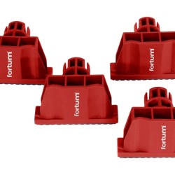 Vymezovací zarážky pro pracovní stoly s otvory Ø20 mm sada 4 ks - FORTUM