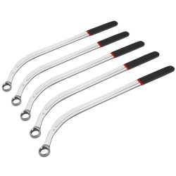 Očkové klíče pro klínové řemenice, vyhnuté, sada 5 ks - KRAFT&DELE Očkové klíče pro klínové řemenice, vyhnuté, sada 5 ks - KRAFT&DELE