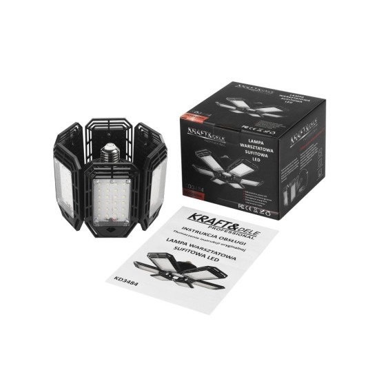 LED stropní svítidlo do dílny 180 W, skládací - KRAFT&DELE LED stropní svítidlo do dílny 180 W, skládací - KRAFT&DELE