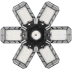 LED stropní svítidlo do dílny 180 W, skládací - KRAFT&DELE