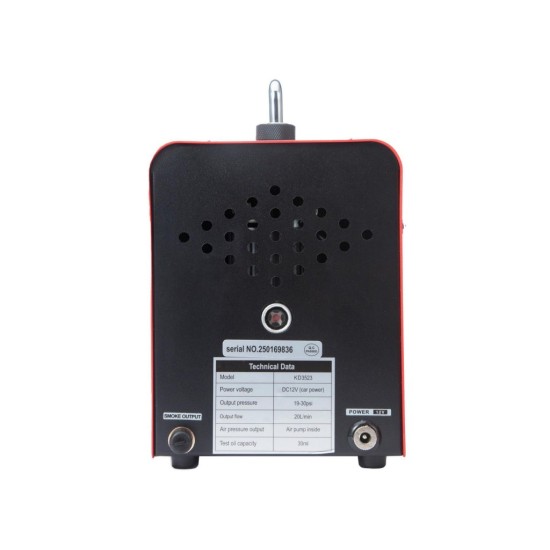 Generátor kouře 12 V 20 l/min pro detekci netěsností – KRAFT&DELE Generátor kouře 12 V 20 l/min pro detekci netěsností – KRAFT&DELE