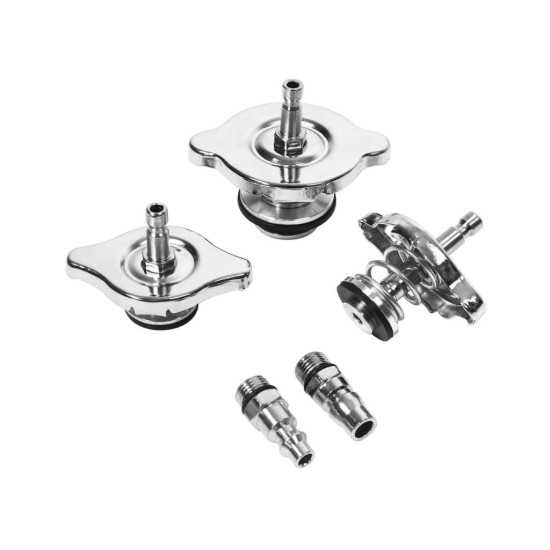 Tester těsnosti chladicího systému sada 28 ks - KRAFT&DELE Tester těsnosti chladicího systému sada 28 ks - KRAFT&DELE