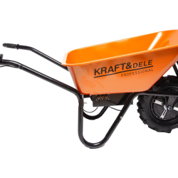 Akumulátorové kolečko 80 l, 150 kg, 24 V / 12 Ah - KRAFT&DELE