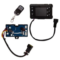 Ovládací jednotka s LCD panelem a dálkovým ovladačem pro nezávislé naftové topení - MAR-POL