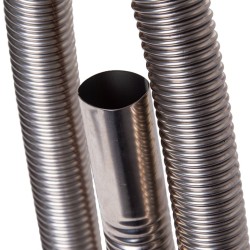 Výfukové potrubí Ø24 mm, 100 cm, pro nezávislé naftové topení - MAR-POL