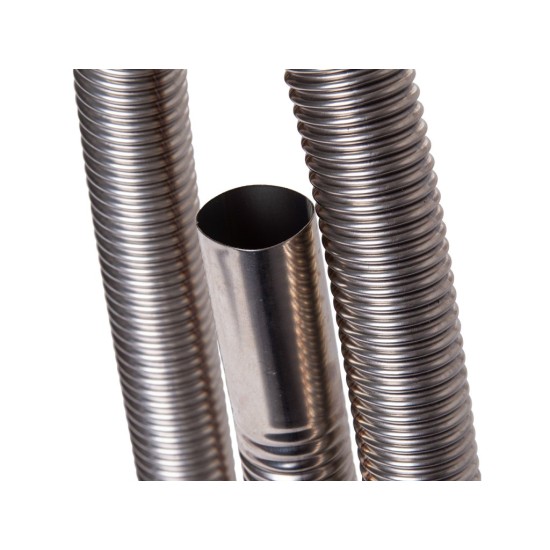 Výfukové potrubí Ø24 mm, 100 cm, pro nezávislé naftové topení - MAR-POL