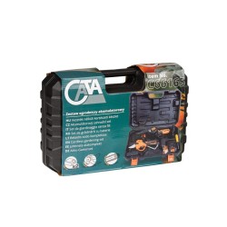 Aku nůžky na větve + jednoruční aku pila + 2× baterie 2500 mAh - CATA