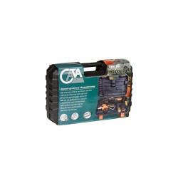 Aku nůžky na větve + jednoruční aku pila + 2× baterie 2500 mAh - CATA