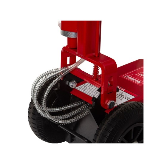 Pojízdný pneumaticko-hydraulický zvedák 30/15 t - MAR-POL