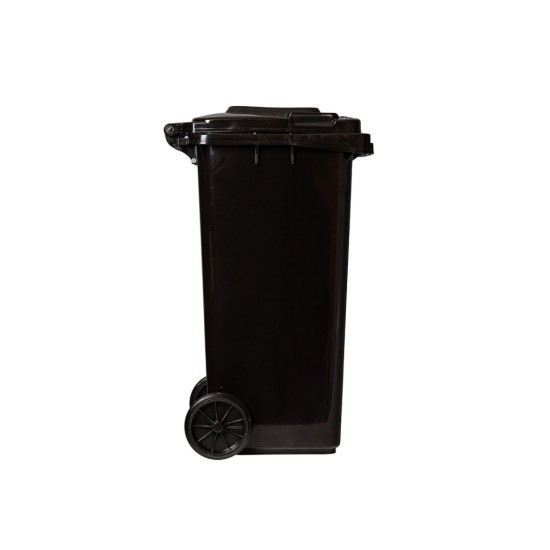 Popelnice 120 l, plastová černá - MAR-POL