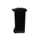 Popelnice 120 l, plastová černá - MAR-POL