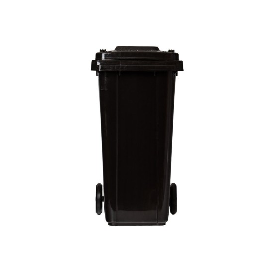Popelnice 120 l, plastová černá - MAR-POL