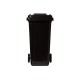 Popelnice 120 l, plastová černá - MAR-POL