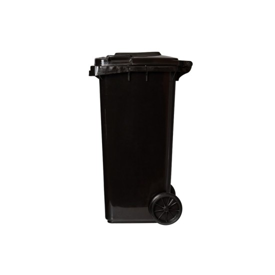 Popelnice 120 l, plastová černá - MAR-POL