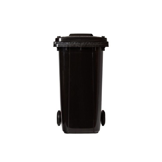 Popelnice 240 l, plastová černá - MAR-POL