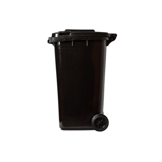 Popelnice 240 l, plastová černá - MAR-POL