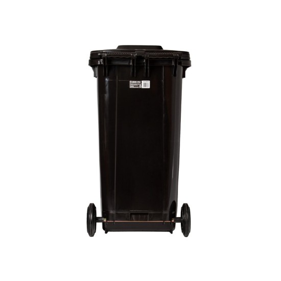 Popelnice 240 l, plastová černá - MAR-POL