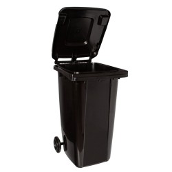 Popelnice 240 l, plastová černá - MAR-POL Popelnice 240 l, plastová černá - MAR-POL