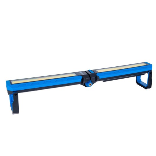 Skládací LED svítilna COB 10 W 1000 lm, 4000 mAh, s magnety - GEKO