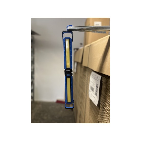 Skládací LED svítilna COB 10 W 1000 lm, 4000 mAh, s magnety - GEKO