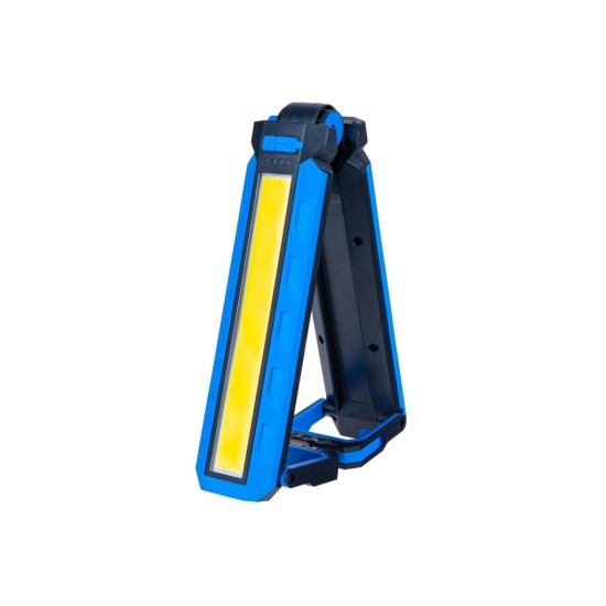 Skládací LED svítilna COB 10 W 1000 lm, 4000 mAh, s magnety - GEKO