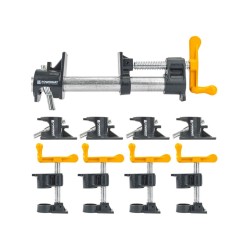 Trubková svěrka truhlářská 3/4", sada 4 ks - POWERMAT