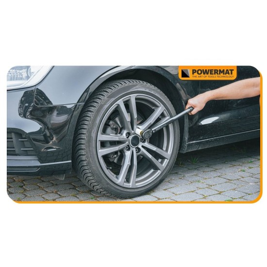 Nástrčné hlavice 1/2" 17, 19, 21 mm na ALU disky - POWERMAT