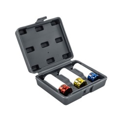 Nástrčné hlavice 1/2" 17, 19, 21 mm na ALU disky - POWERMAT