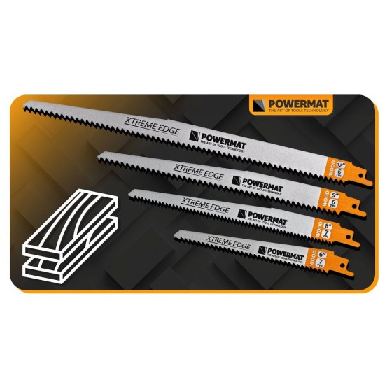 Pilové plátky do ocasky, sada 28 ks - POWERMAT