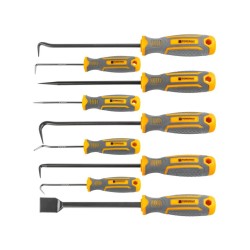 Sada háčků a hrotů na o-kroužky, gufera, těsnění, 9 ks - POWERMAT