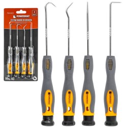 Sada háčků a hrotů na o-kroužky, gufera, těsnění, 4 ks - POWERMAT